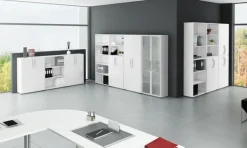 Aktenschrank 80 x 114,4 cm Grau