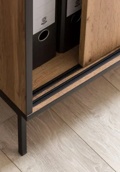 Aktenschrank SERIE2000 100,1 x 96,6 cm Eiche Landhaus