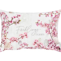 APELT Kissen, gefüllt - KIRSCHBLÜTE 33x45cm mehrfarbig