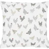 APELT Kissenhülle HÜHNER ALL-OVER 49x49cm mehrfarbig
