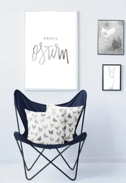 APELT Kissenhülle HÜHNER ALL-OVER 49x49cm mehrfarbig