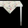 APELT Tischdecke FRÜHJAHRSBLÜTEN-MOTIV 88x88cm mehrfarbig