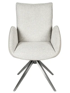 Armlehnenstuhl BREST creme/beige