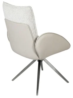 Armlehnenstuhl BREST creme/beige