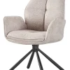 Armlehnstuhl LARA Webstoff cream
