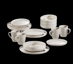 Arte VIVA Kombiservice CITY 16-teilig Steinzeug Beige