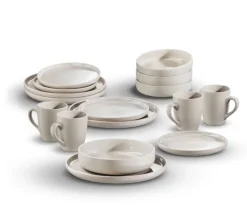 Arte VIVA Kombiservice CITY 16-teilig Steinzeug Beige