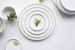 ASA Brotteller OCO ligne noire 6er Set 14,5 cm Keramik