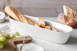 ASA Schale GRANDE 11 x 7.5 x 40 cm Keramik weiß