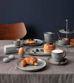 ASA Servierplatte SAISONS Steinzeug denimblau