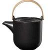 ASA Teekanne COPPA 1000 ml kuro-schwarz