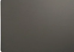 ASA Tischset Lederoptik graphitgrau