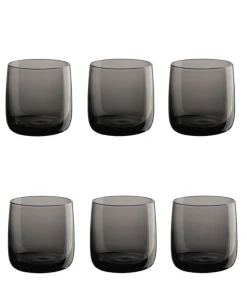 ASA Whiskyglas SARABI 6er Set - je 200 ml grau