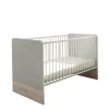 Babybett FIEN grau/ braun