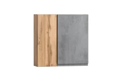 Bad-Hängeschrank GENT hellgrau/braun 65cm