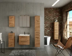 Bad-Hängeschrank LIMBURG braun 30cm