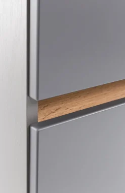 Bad-Hochschrank BRÜGGE grau