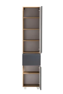 Bad-Hochschrank GENT grau
