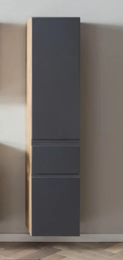 Bad-Hochschrank GENT grau