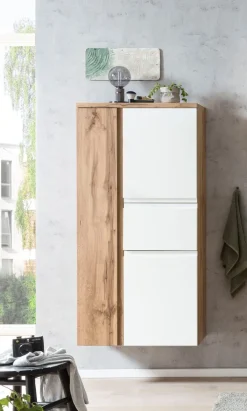 Bad-Midischrank GENT weiß/braun 65cm