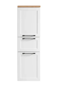 Bad-Midischrank LÜTTICH weiß