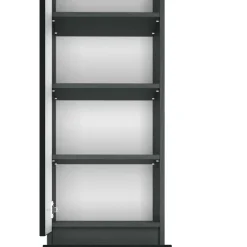 Bad-Seitenschrank BREGENZ grau