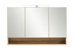 Bad-Spiegelschrank ANTWERPEN braun 100cm