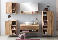 Bad-Spiegelschrank ANTWERPEN braun 100cm