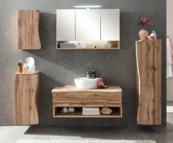 Bad-Spiegelschrank ANTWERPEN braun 100cm