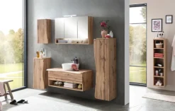 Bad-Spiegelschrank ANTWERPEN braun 100cm