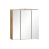 Bad-Spiegelschrank GENT weiß/braun 60cm