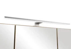 Bad-Spiegelschrank GENT weiß/braun 80cm