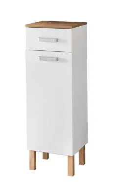 Bad-Unterschrank ALINA braun/weiß