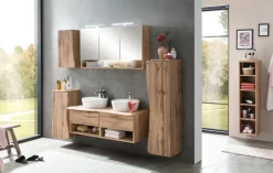 Bad-Unterschrank ANTWERPEN braun 30cm