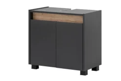 Bad-Waschbeckenuntesrchrank COMSO grau