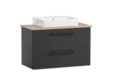 Bad-Waschtisch MALTE schwarz