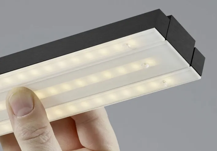 BANKAMP LED Pendellampe LIGHTLINE V3 anthrazit eloxiert