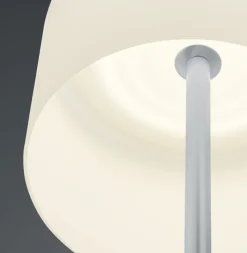 BANKAMP LED Stehlampe GRAZIA nickelfarbig