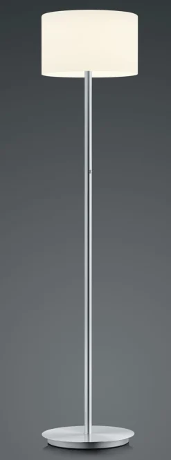BANKAMP LED Stehlampe GRAZIA nickelfarbig