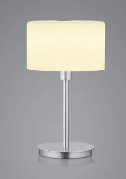 BANKAMP Retrofit Tischlampe KARL75 nickelfarbig