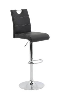 Barhocker MIRANDA L 2er Set schwarz