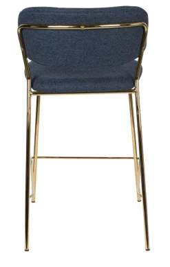 Barstuhl JOLIEN 2er Set dunkelblau