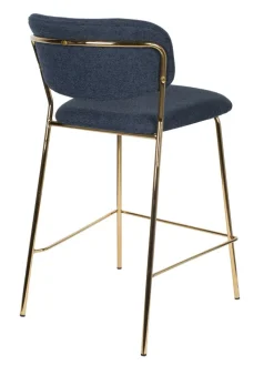 Barstuhl JOLIEN 2er Set dunkelblau