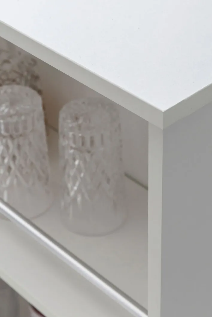 Bartisch 120 x 60 cm weiß