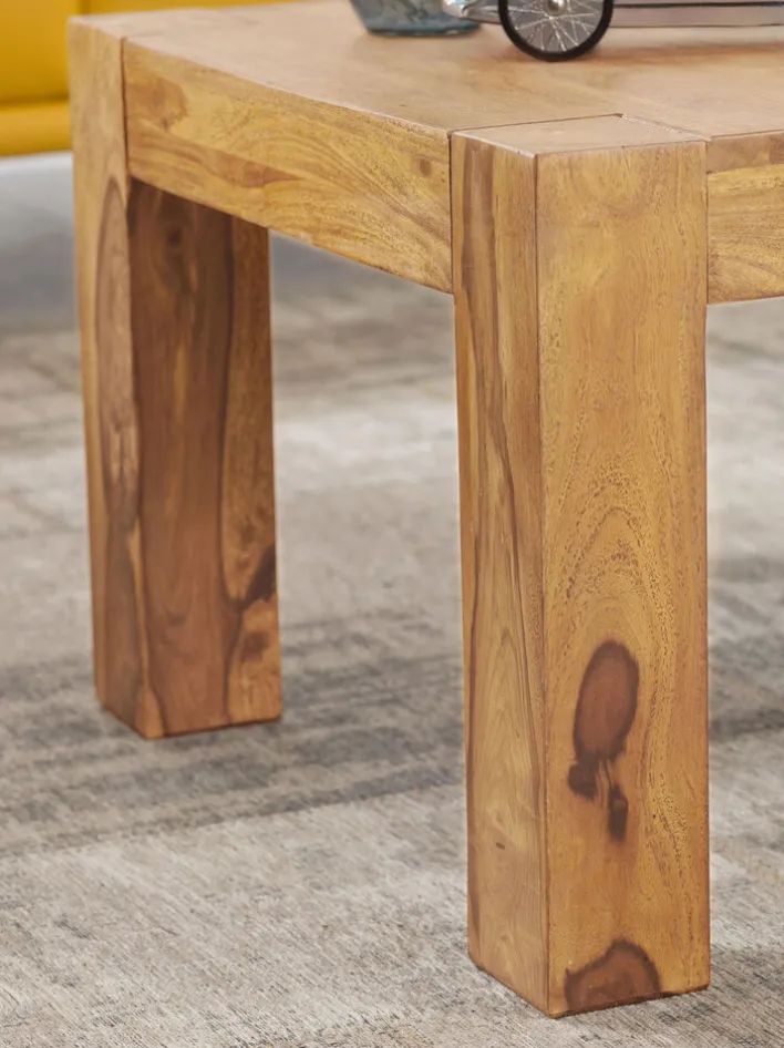 Beistelltisch 60 x 60 cm Akazie