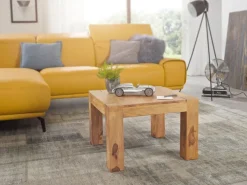 Beistelltisch 60 x 60 cm Akazie