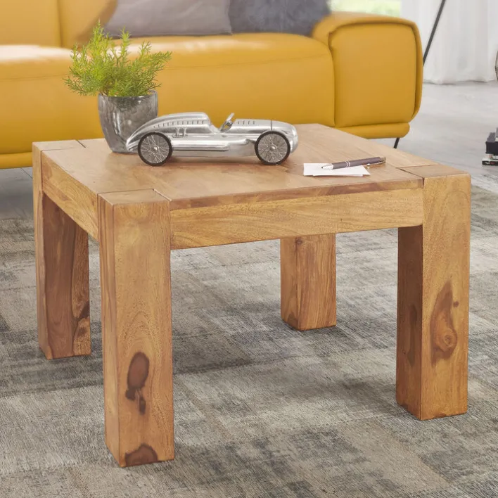 Beistelltisch 60 x 60 cm Akazie