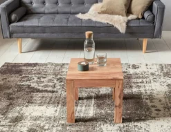 Beistelltisch 45 x 45 cm Akazie