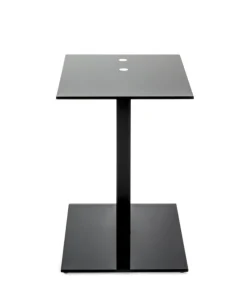 Beistelltisch 45 x 50 cm Schwarz