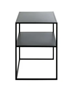 Beistelltisch 50 x 40 cm schwarz